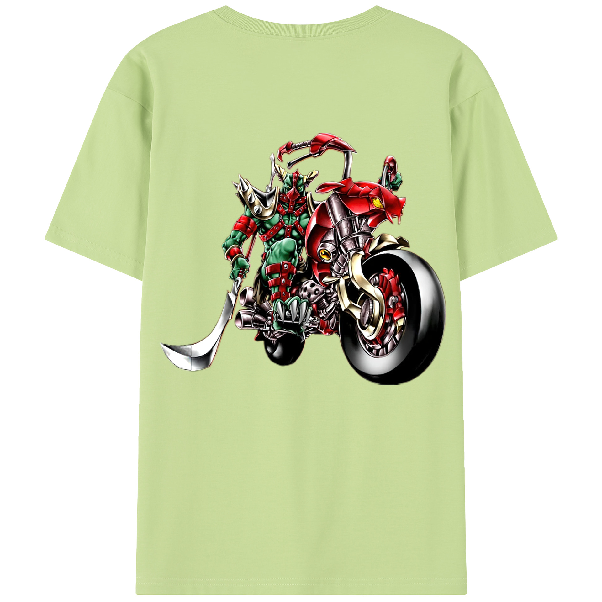 （画像用） 遊☆戯☆王 Yu-Gi-Oh! 綿100％半袖Tシャツ（背面プリント）